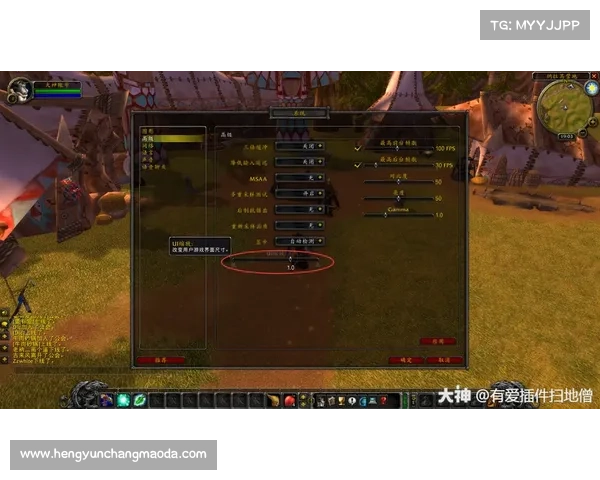 魔兽世界UI插件：中文设置中心，轻松操控游戏界面